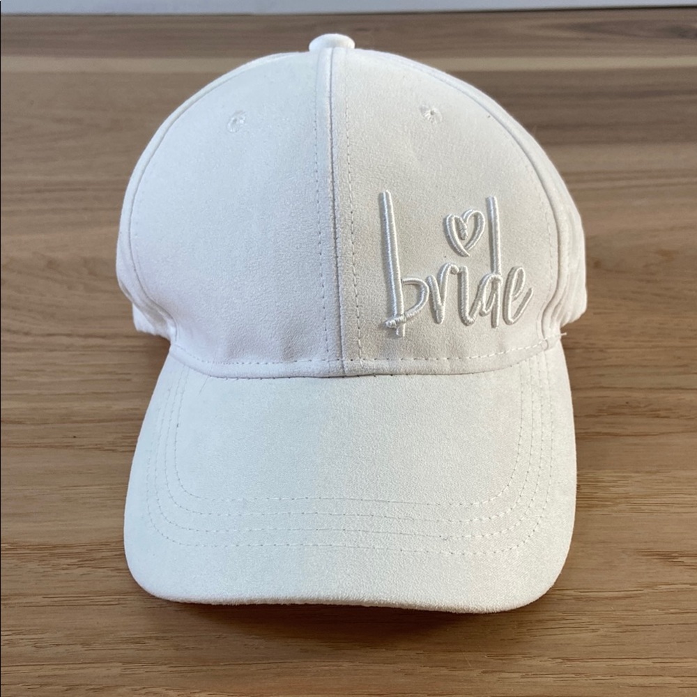 White Bride Baseball Cap